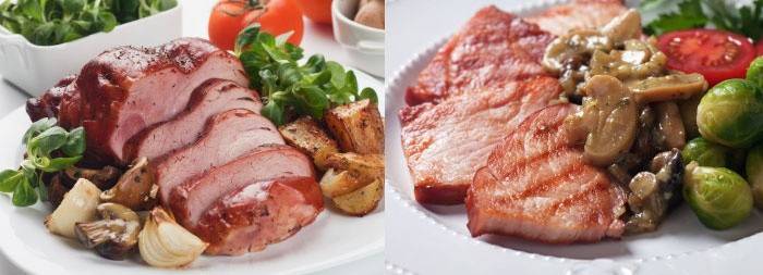 Con carne de cerdo