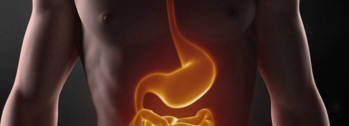 Inflamación de la mucosa gástrica con gastritis.