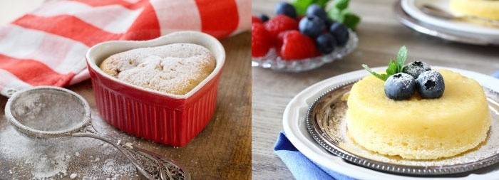 Souffle con gelatina