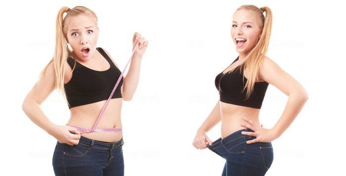Antes y después de la dieta menos 60