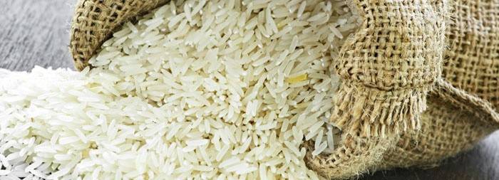 Arroz contém amido.