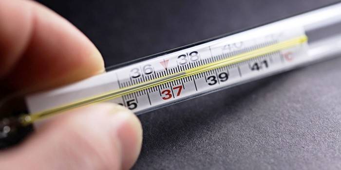 Niska temperatura na termometrze