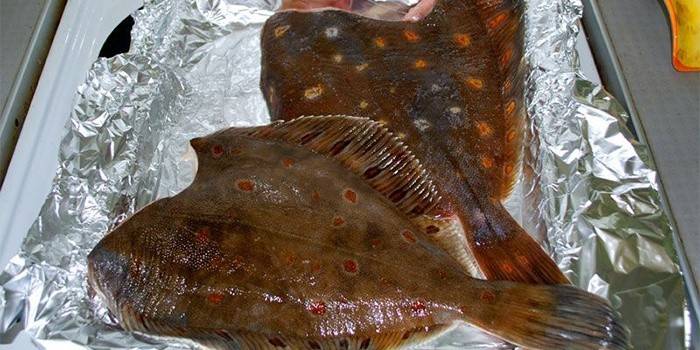 Preparação de peixe para assar