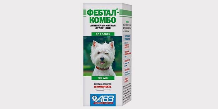 Anti-helmíntico para cães - Febtal