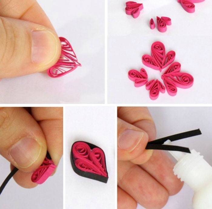 Tworzenie skrzydeł i tułowia quilling