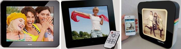 Moldura digital é um ótimo presente para uma namorada