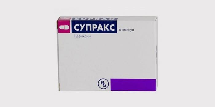 Antibiotikum Suprax v tabletách