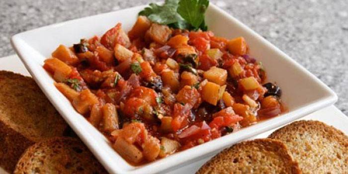 Receta de estofado de verduras