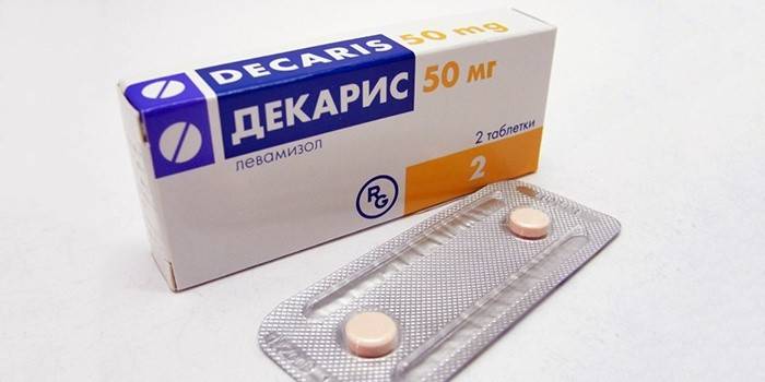Dekaris do leczenia robaków