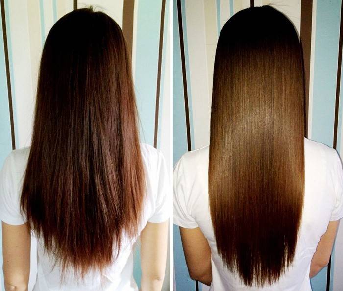 Cabelo bonito e liso