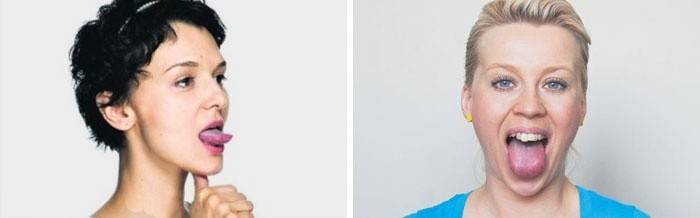 Ćwiczenia językowe na drugim podbródku