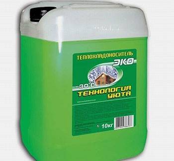 Vykurovacie nemrznúce zmesi obsahujú rôzne typy glykolov