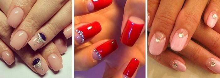 Technika manicure z kamienia księżycowego