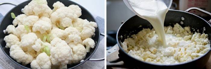 Cozinhar couve-flor