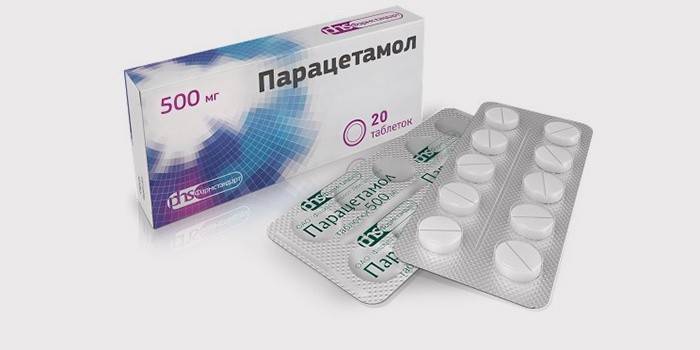 Tabletas de paracetamol