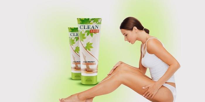 Crema varicosa - Piernas limpias