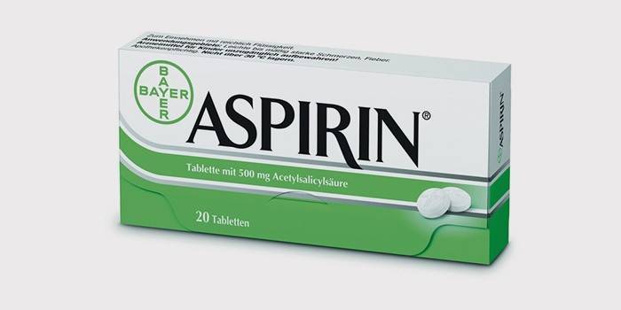 Aspirín tablety na núdzovú antikoncepciu