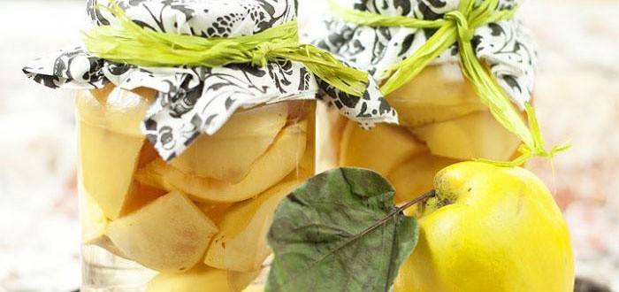 Compota de marmelo contém muitas vitaminas