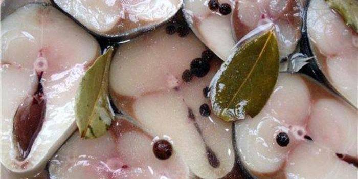 Como salgar peixe em fatias de óleo