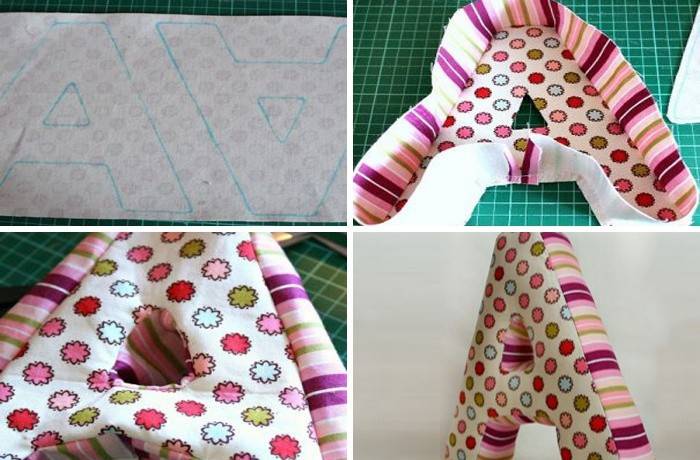 Cómo coser una carta de almohadas