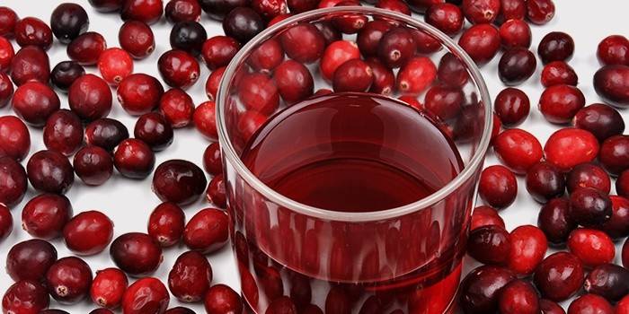 Suco de cranberry