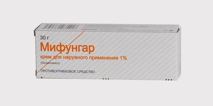 Mifungar na liečbu pityriasis versicolor