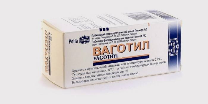 Droga Vagotil na kauterizáciu erózie
