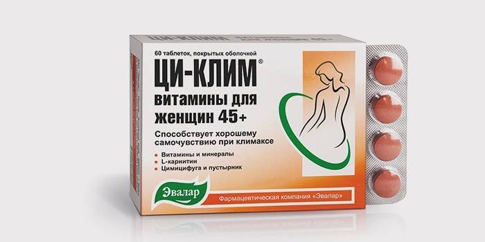 Qi-Klim - preparat ziołowy dla kobiet po menopauzie