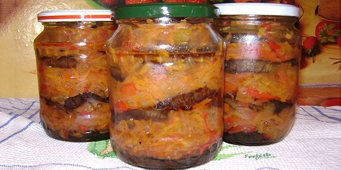 Berinjela frita com pimenta
