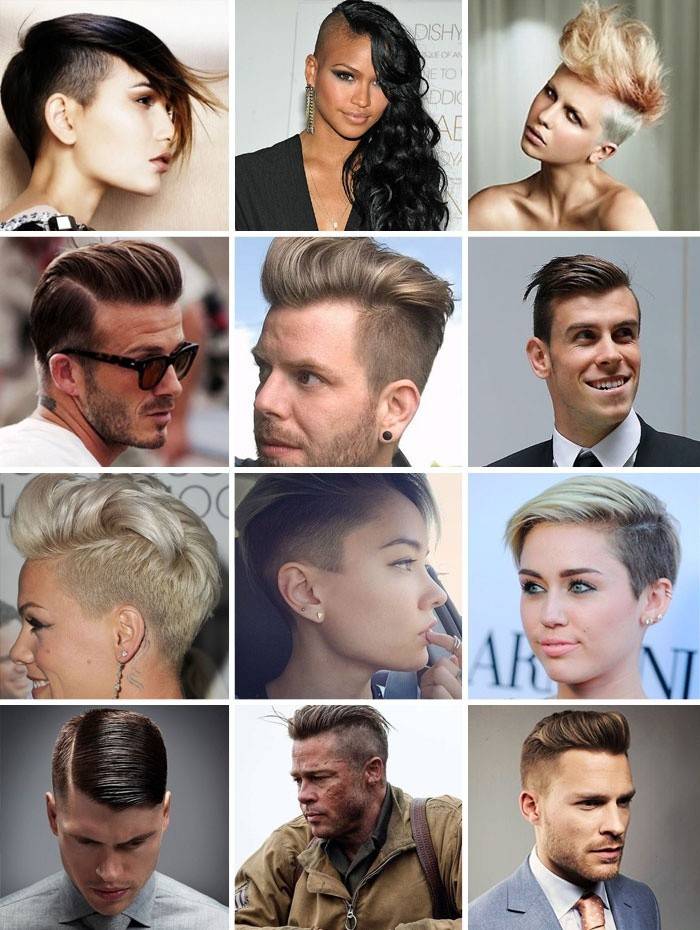 Foto de cortes de pelo socavados