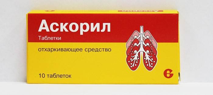 Ascoril do leczenia szczekającego kaszlu