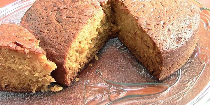 Torta de geléia com geléia