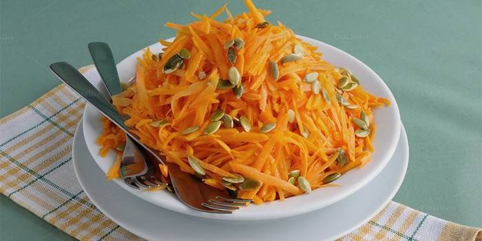 Ensalada de calabaza adelgazante