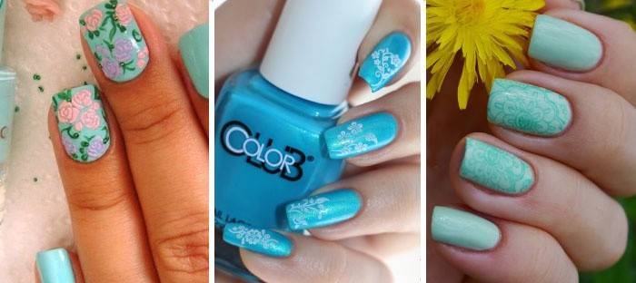Rysunki Azure Nail Art