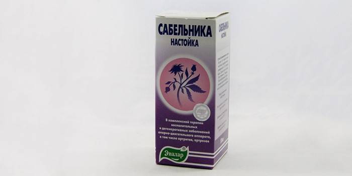 Cinquefoilová tinktúra na liečbu polyartritídy