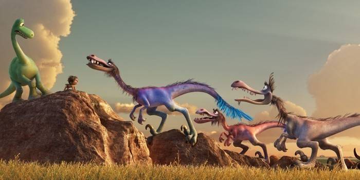 Kreslený film o dinosauroch