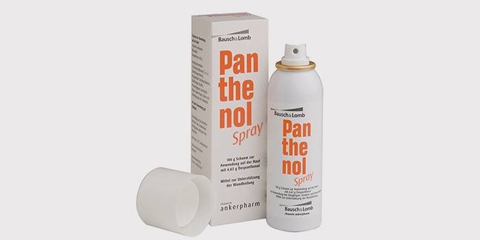 Panthenol na popáleniny