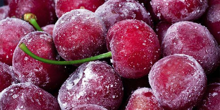 Cereza congelada