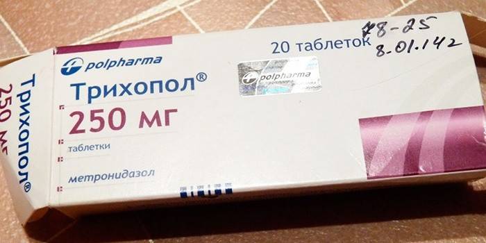 Trichopolum para hacer hablar de acné