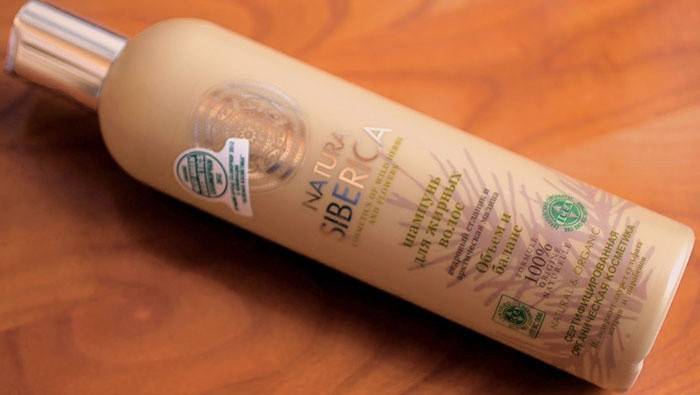Siberica shampoo para cabelos oleosos