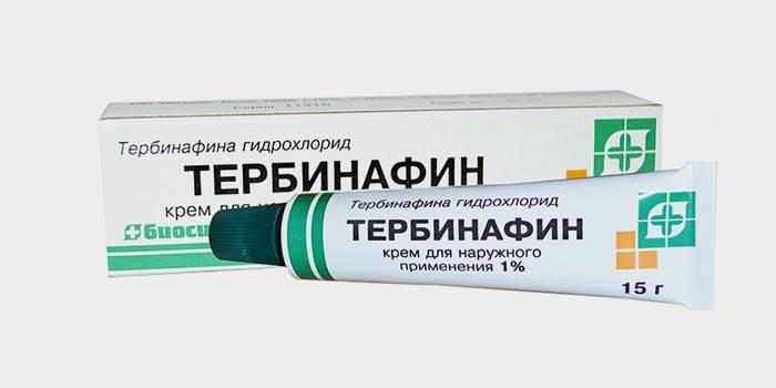 Terbinafina do leczenia grzybicy stóp
