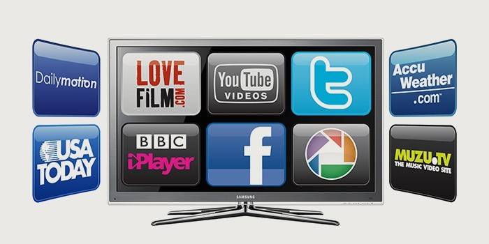 TV podłączony do Internetu