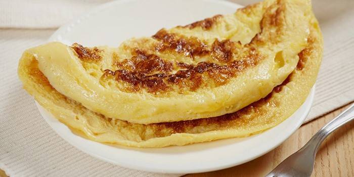 Omelet uvarený v multicookeri