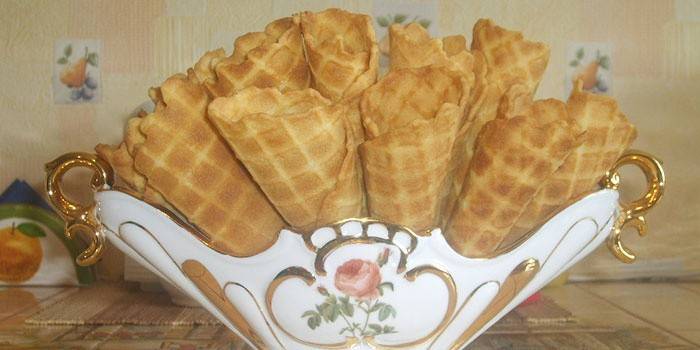 Przepis na ciasto na cienkie produkty waflowe