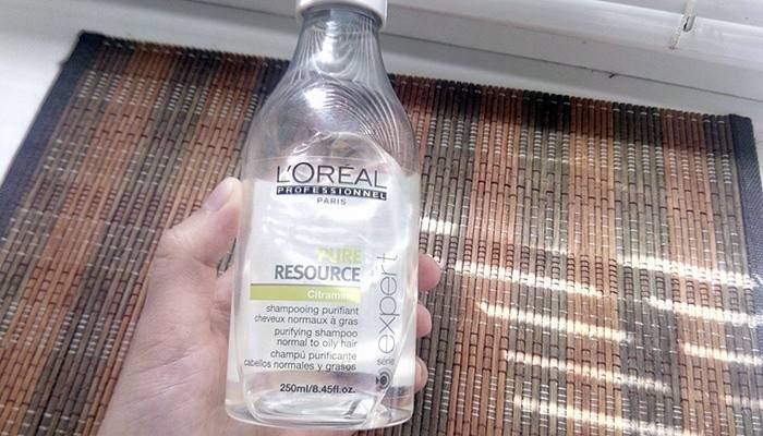 Champô Loreal para cabelos oleosos