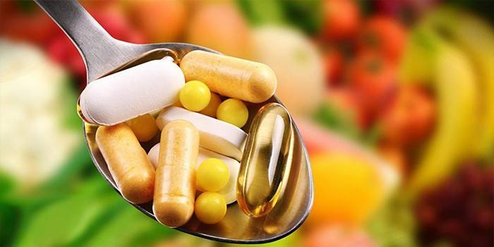 Rôzne vitamíny