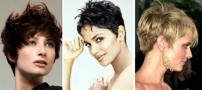 Cortes de cabelo serrilhados estilo Garcon