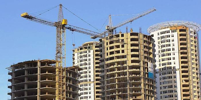 Construcción de edificios de gran altura