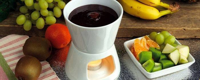 Fondue de chocolate