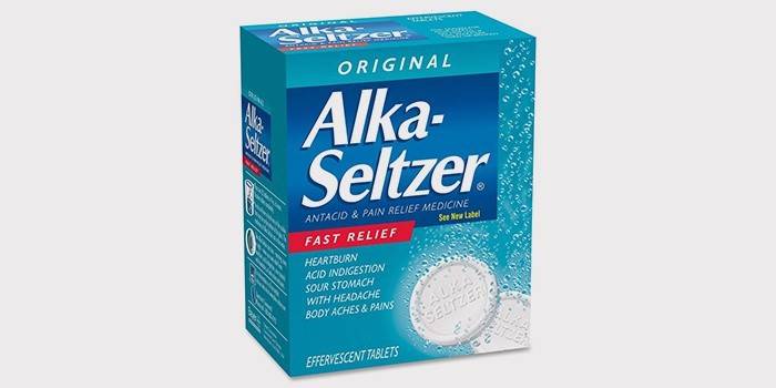 Alka-Seltzer de uma ressaca